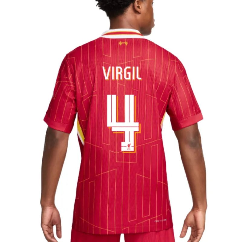 #4 Virgil Liverpool Home Jersey 2024/25