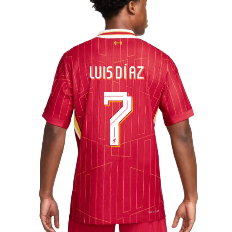 #7 Luis Diaz Liverpool Home Jersey 2024/25