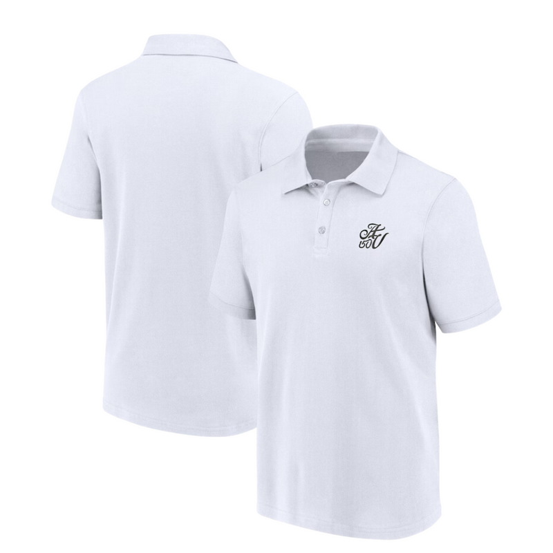 Aston Villa Adidas 150th Anniversary Polo Shirt White Mens