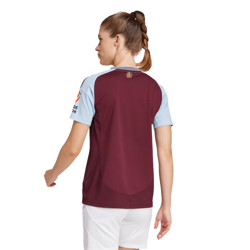 Aston Villa Adidas Home Shirt 2024-25 - Womens