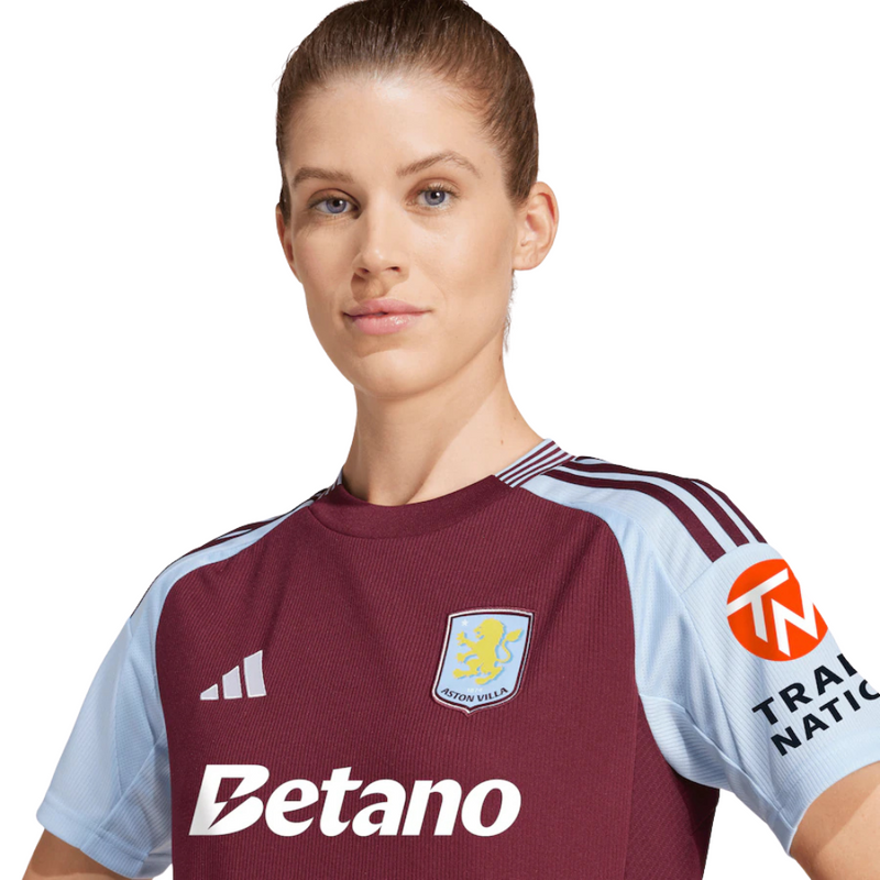 Aston Villa Adidas Home Shirt 2024-25 - Womens