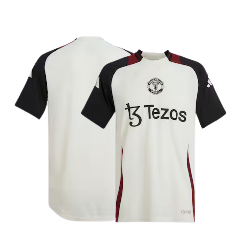 Manchester United Training Tiro 24 Pro Jersey White