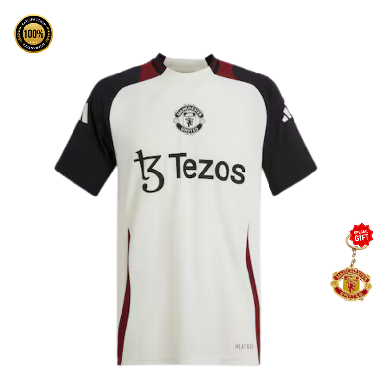 Manchester United Training Tiro 24 Pro Jersey White