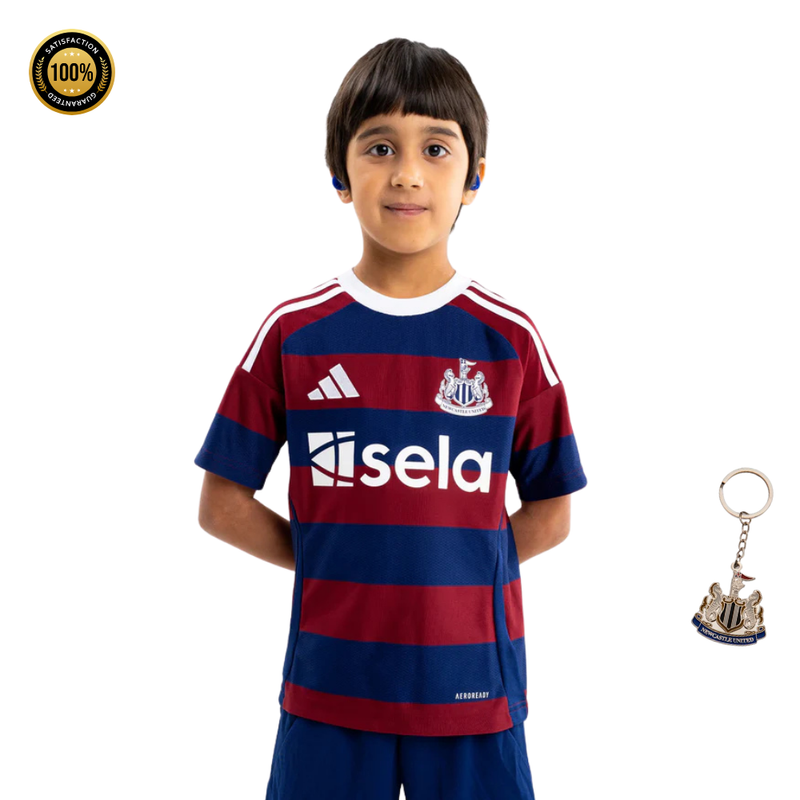 Newcastle United Adidas Away Shirt Kids 2024/2025