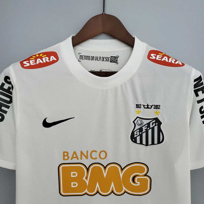 Neymar Retro Shirt - JR Santos 11/12 Nike Men's - White