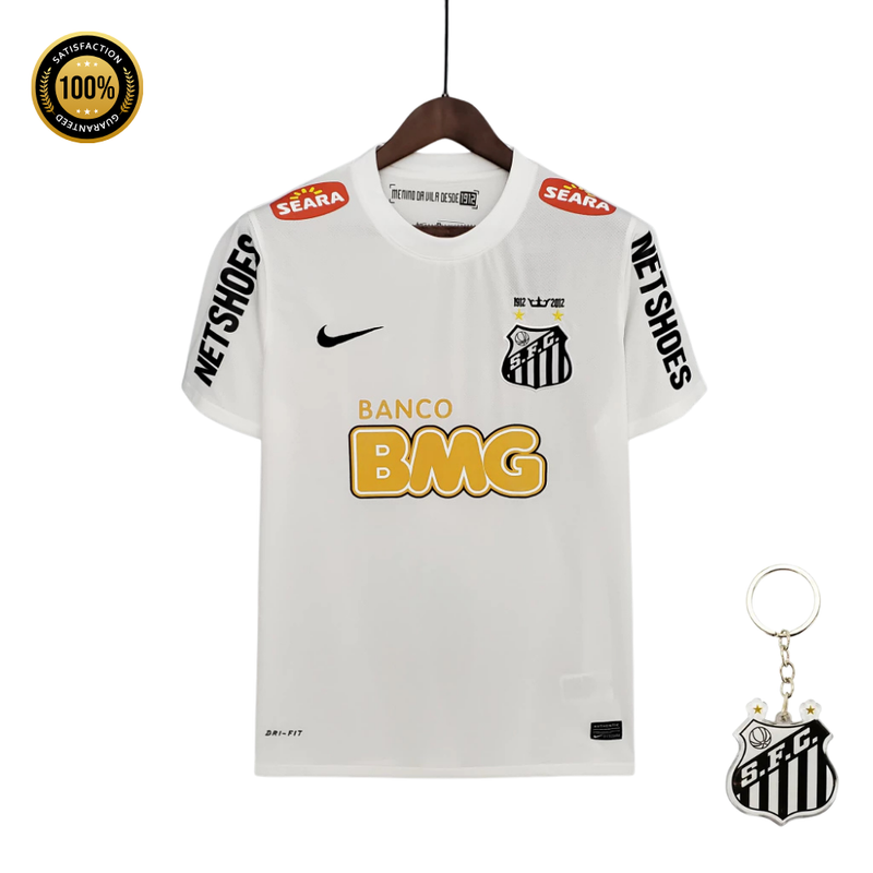 Neymar Retro Shirt - JR Santos 11/12 Nike Men's - White