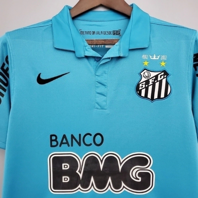 Santos 2012/13 Neymar Nike Men's Retro Shirt Blue